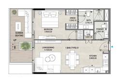 1 bedroom apartment